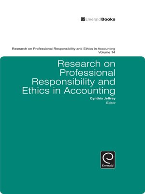 cover image of Research on Professional Responsibility and Ethics in Accounting, Volume 14